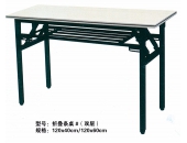 双层钢架条桌 成都折叠桌 钢架条桌